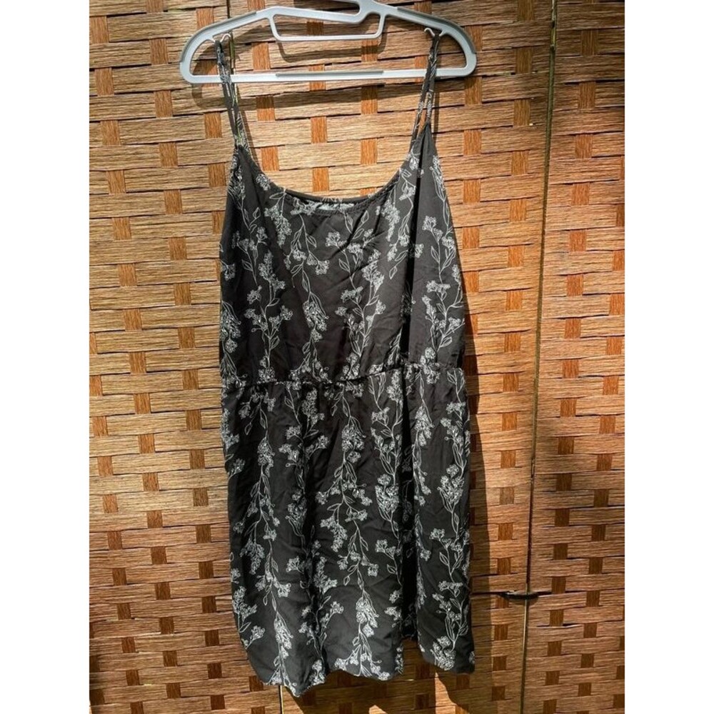 Old Navy Black Floral Dress